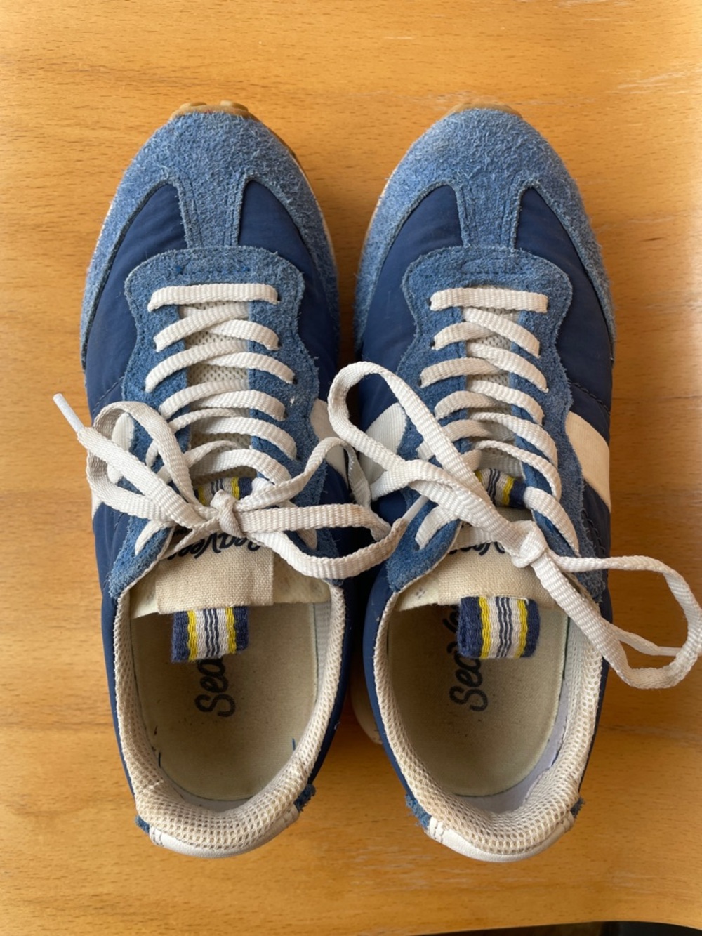 SeaVees Acorn Trainer in Varsity Blue - Picture 6 of 6